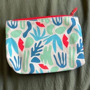 Multicolor make up bag